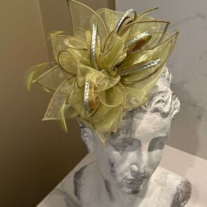 Lime Green Fascinator Hat